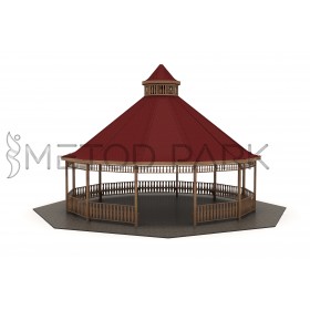 54 K Wooden Gazebo